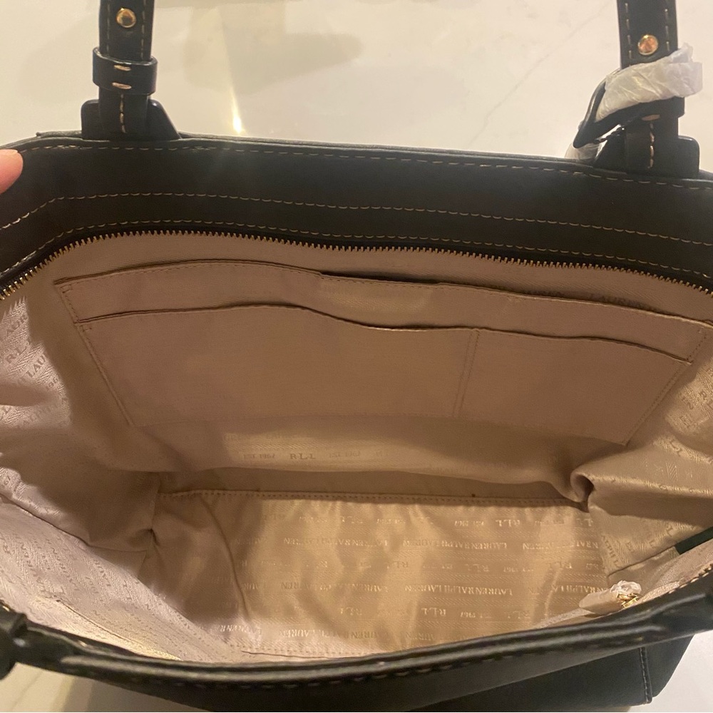 Ralph Lauren Black Sheldon Tote - NWT - Picture 13 of 14